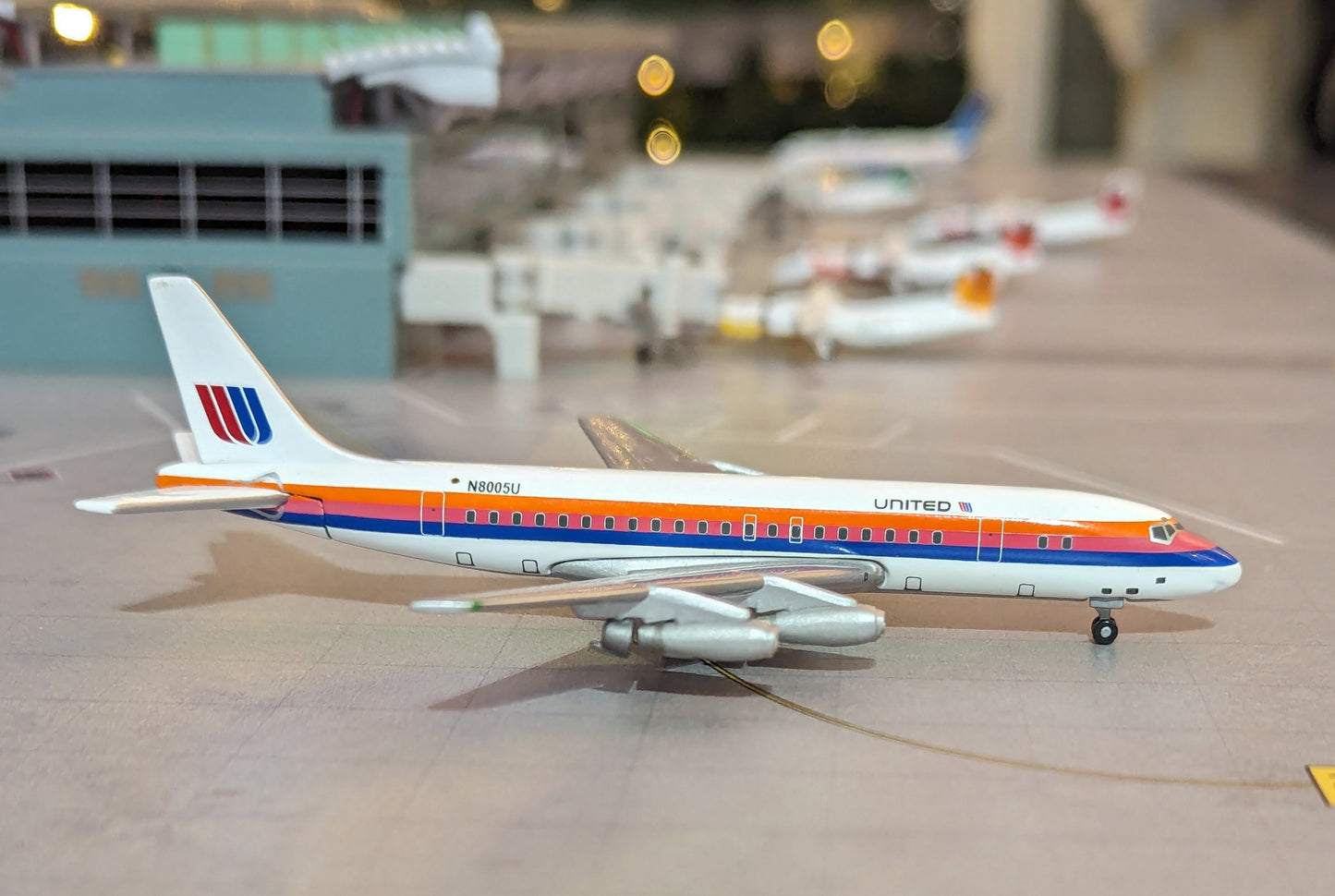 1:400 United Airlines DC-8-21 Gemini Jets