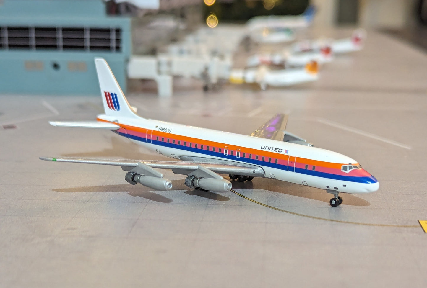 1:400 United Airlines DC-8-21 Gemini Jets