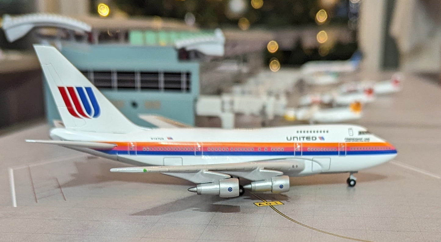 1:400 United Airlines B747SP Gemini Jets