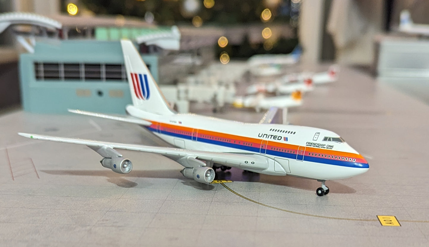 1:400 United Airlines B747SP Gemini Jets