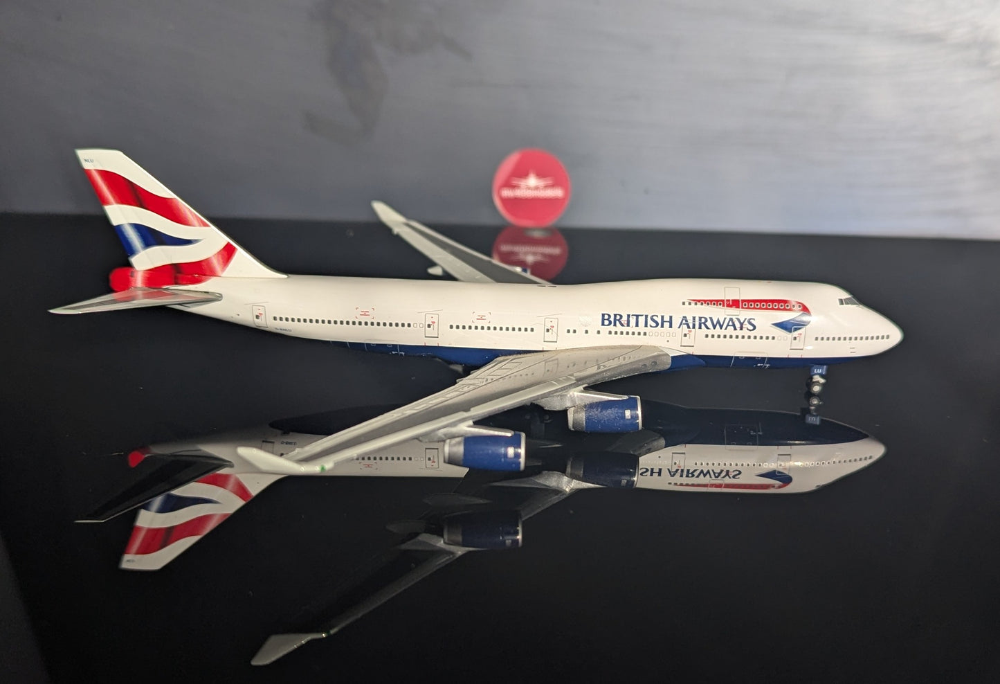 1:400 British Airways B747-400 G-BNLU Gemini Jets