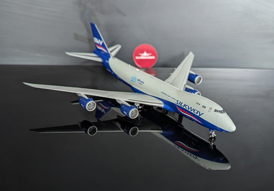 1:400 Silkway West Airlines B747-8F VQ-BVB HX Models