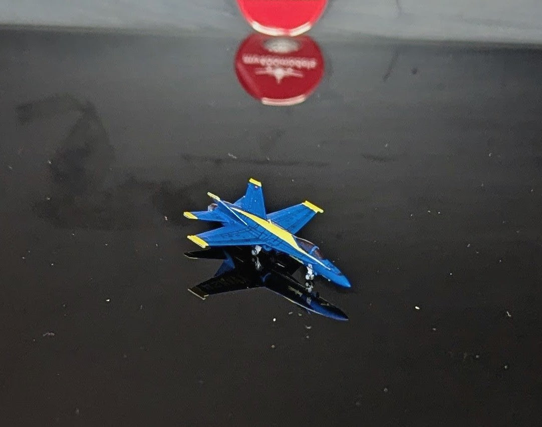 1:400 Blue Angels F-18 “Interchangeable Tails” 3D Design Deck