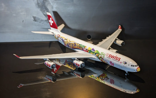 1:400 Swiss A340-300 “San Fransisco” HB-JMJ Aviation 400