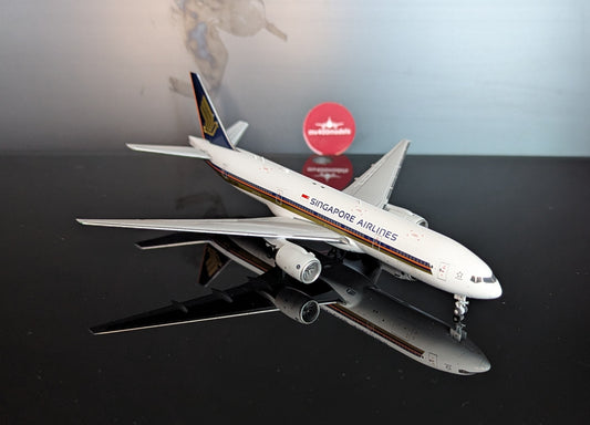1:400 Singapore Airlines B777-200ER “Small Titles” JC Wings
