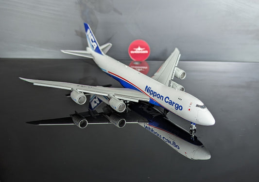 1:400 Nippon Cargo Airlines B747-8F HX Models Flaps Down*