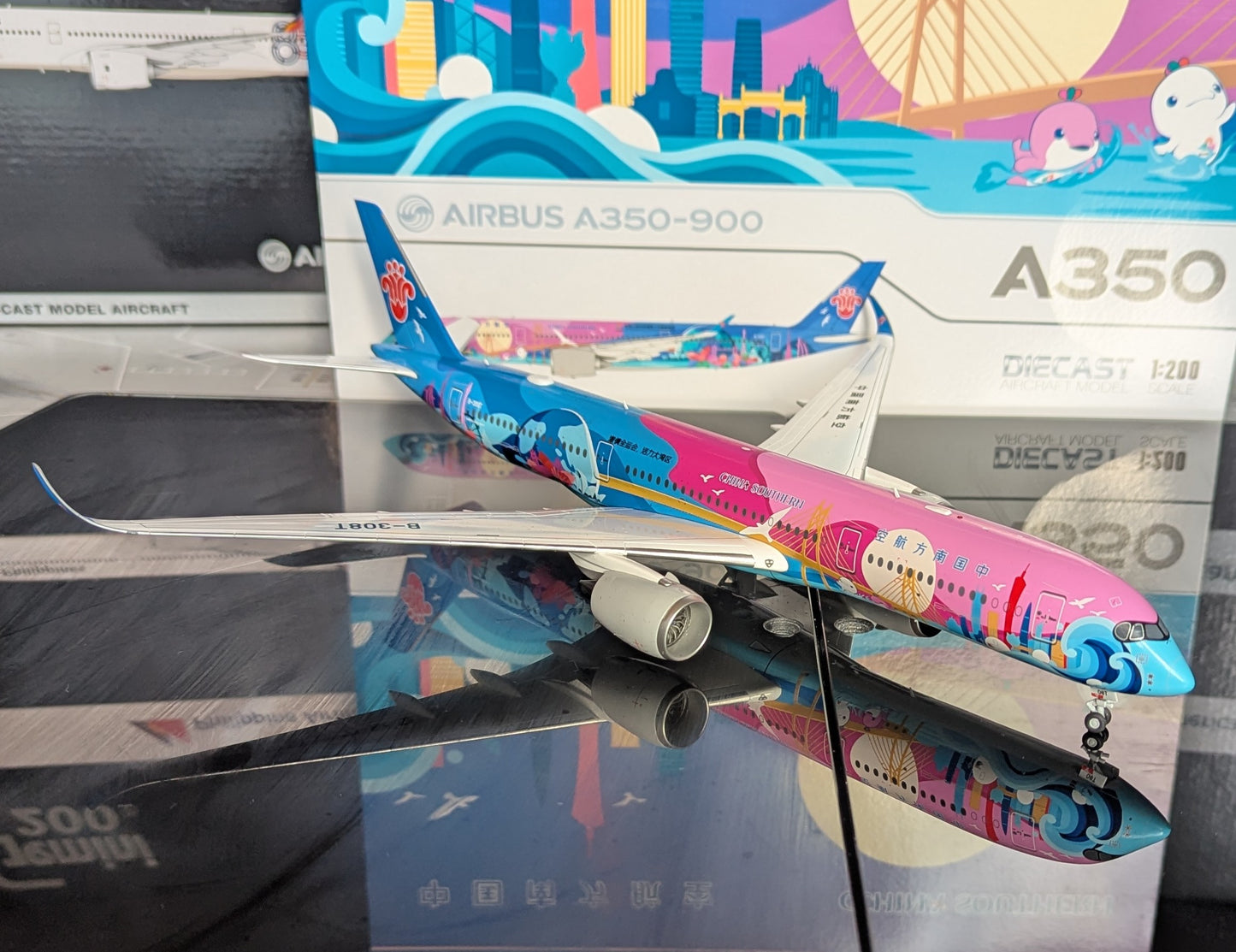 1:200 China Southern Airlines A350-900 "15th National Games" JC Wings