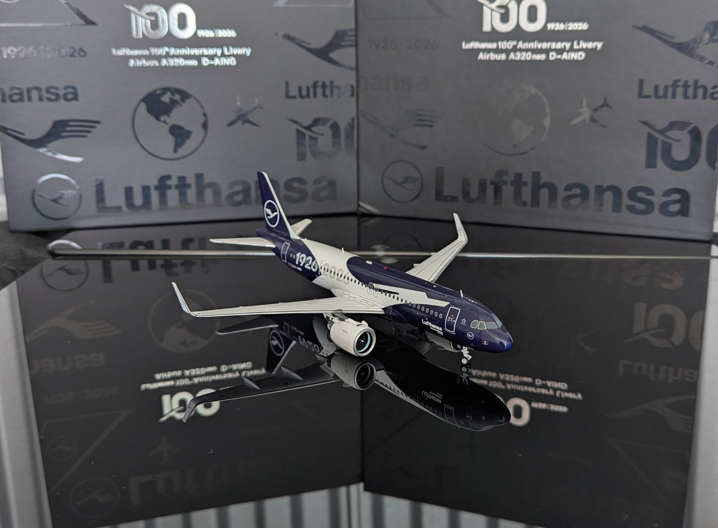 1:200 Lufthansa A320neo “100 Year Anniversary” D-AING SQ Wings