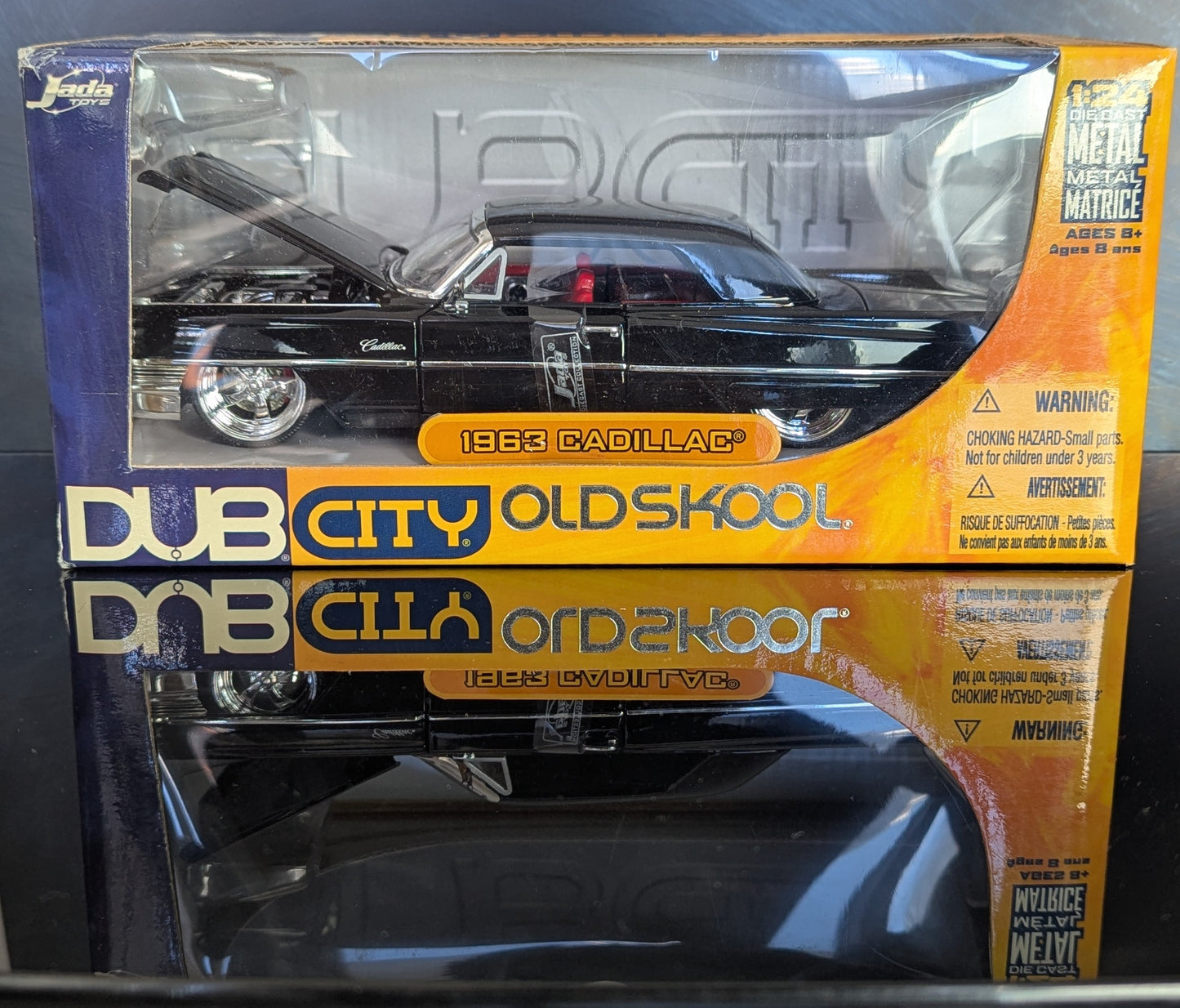 1/24 OldSkool 1963 Cadillac "DUB City" Jada Toys -Diecast Model Car