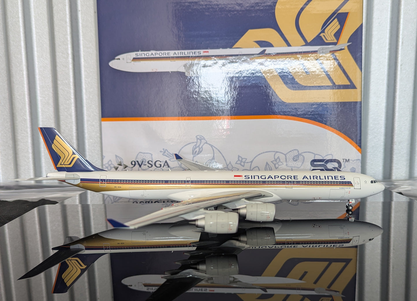 1:200 Singapore Airlines A340-500 SQ Wings