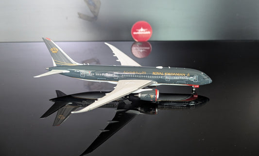 1:400 Royal Jordanian B787-8 Dreamliner Phoenix Models