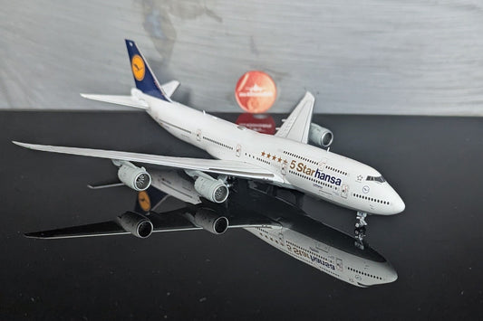1:400 Lufthansa B747-8 "5 Starhansa" YY Wings