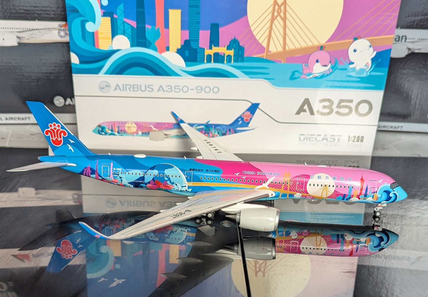 1:200 China Southern Airlines A350-900 "15th National Games" JC Wings