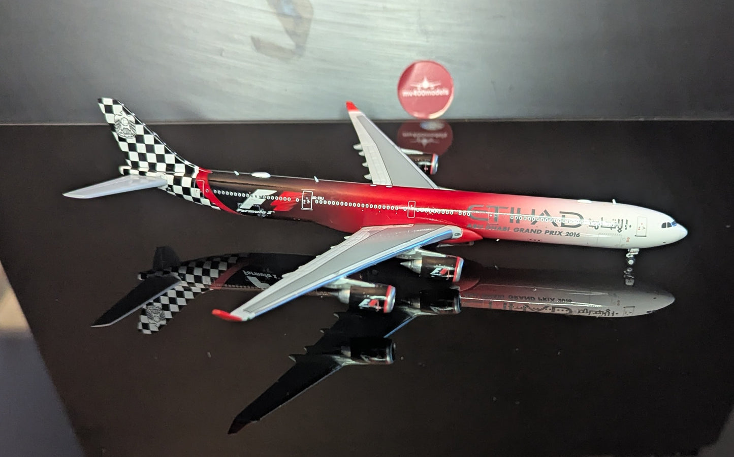 1:400 Etihad Airways A340-600 “Formula 1” JC Wings