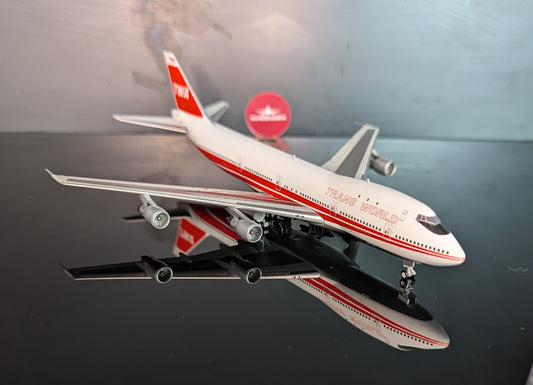 1:400 Trans World Airlines B747-100 N53111 HX Models