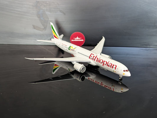 1:400 Ethiopian Airlines B787-9 Dreamliner Aviation 400