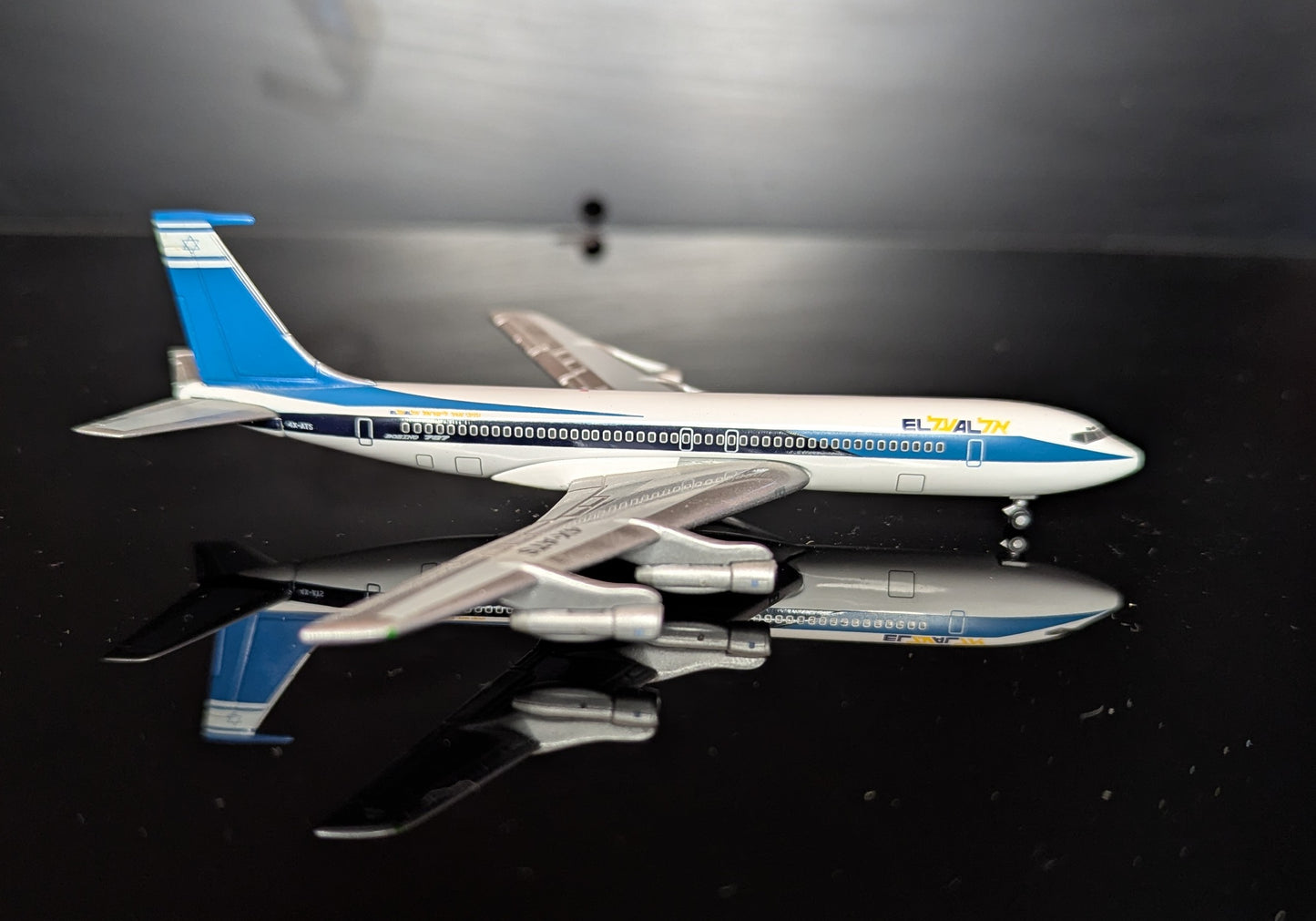 1:400 El Al Israel B707-300 Gemini Jets