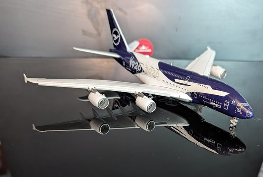 1:400 Lufthansa A380-800 "100 Year Anniversary" HX Models Flaps Down*