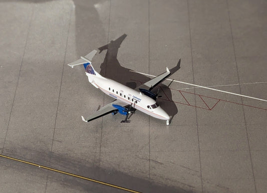 1:400 Continental Connection Beechcraft 1900D 3D Design Deck