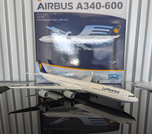 1:200 Lufthansa A340-600 SQ Wings Flaps Down*