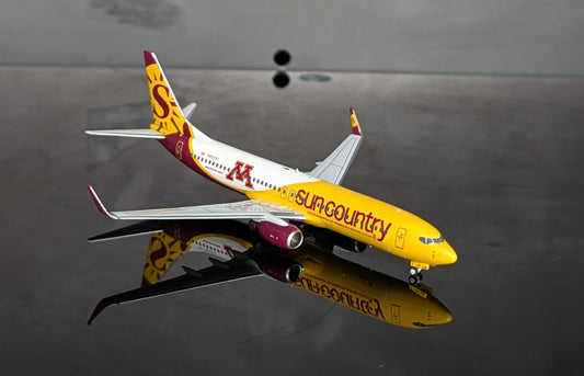 1:400 Sun Country B737-800 “New Golden Gophers” NG Models