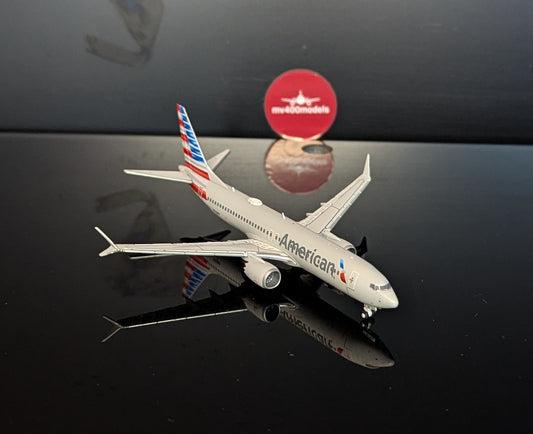 1:400 American Airlines B737 Max 8 Gemini Jets
