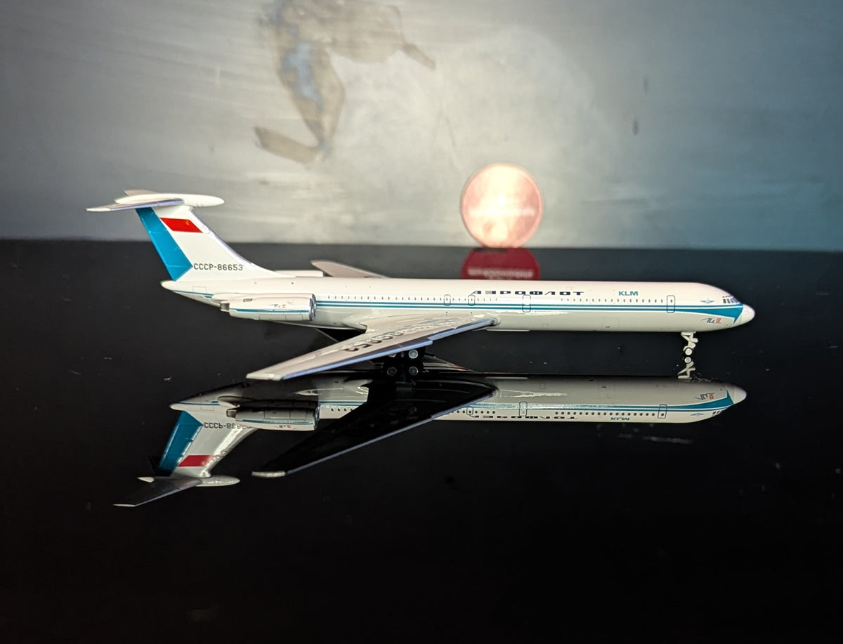 1:400 Aeroflot/KLM IL-62 Phoenix Models