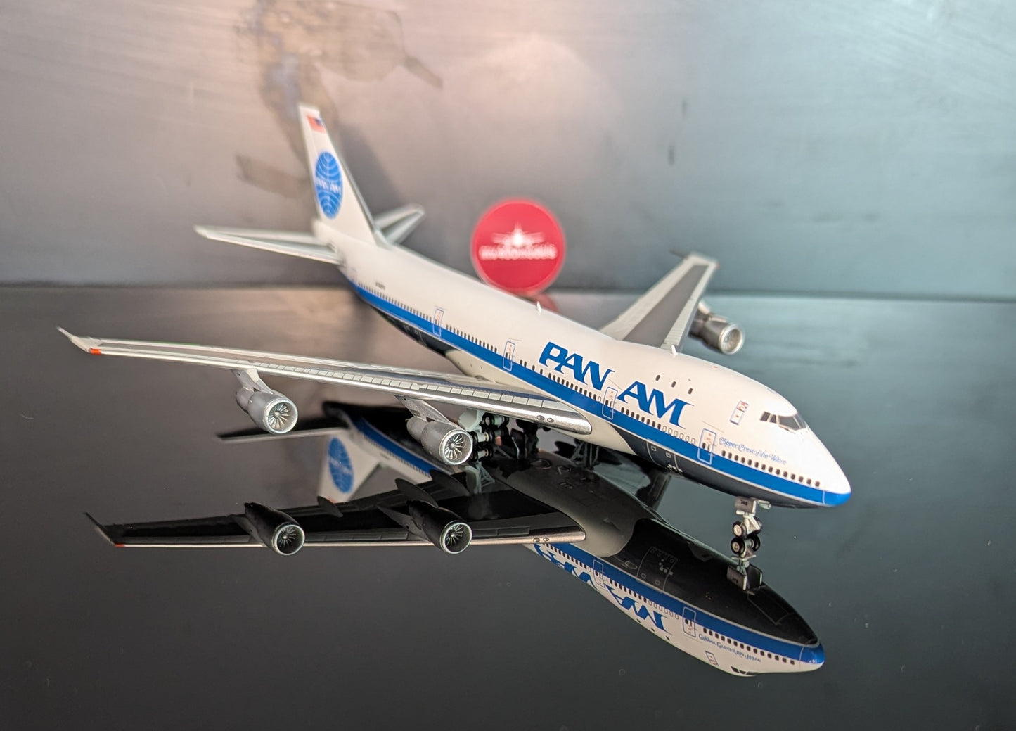 1:400 Pan Am B747-100 “Clipper Crest of the Wave” HX Models