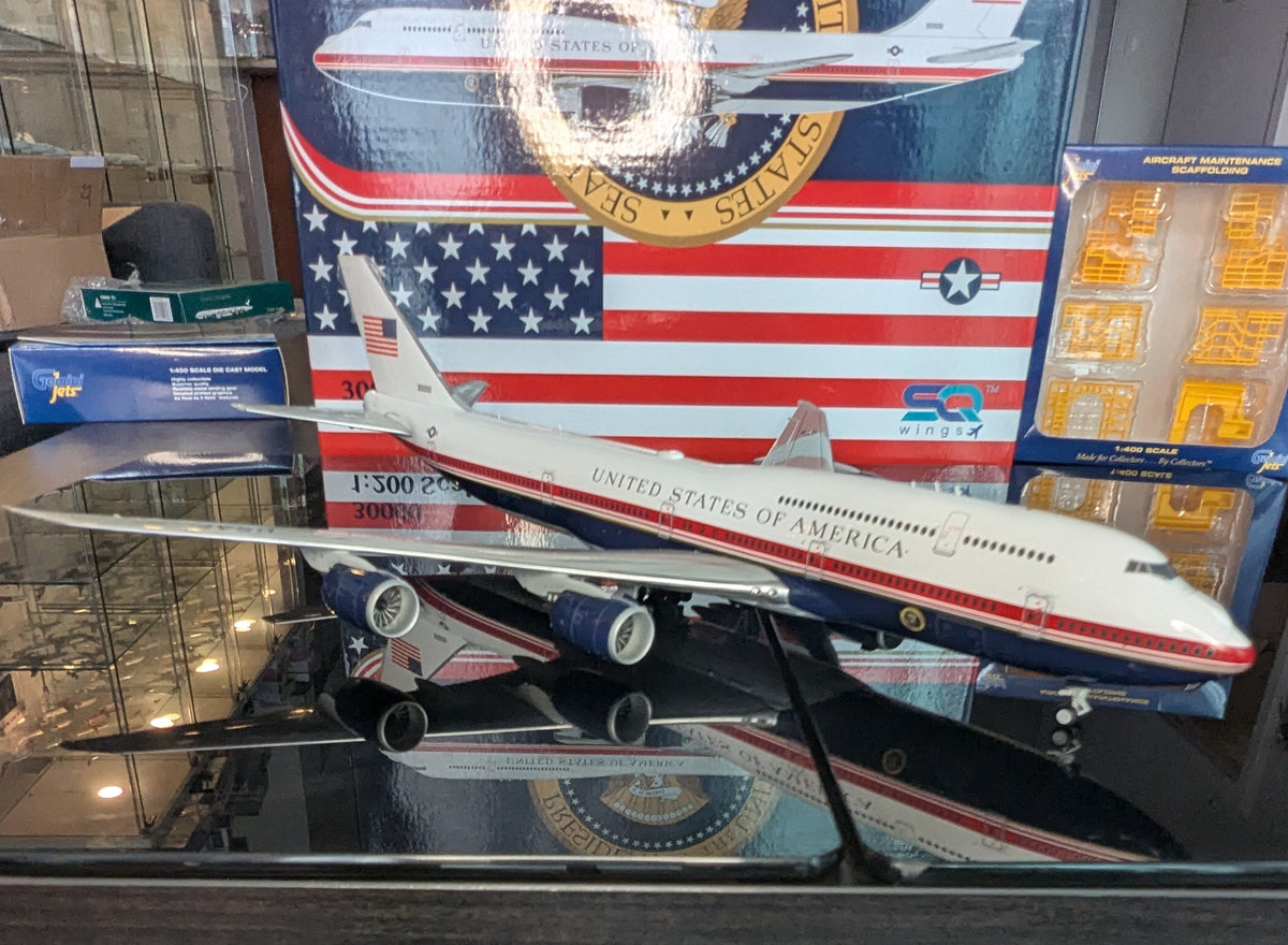 1:200 United States Air Force B747-8 “Air Force One” SQ Wings