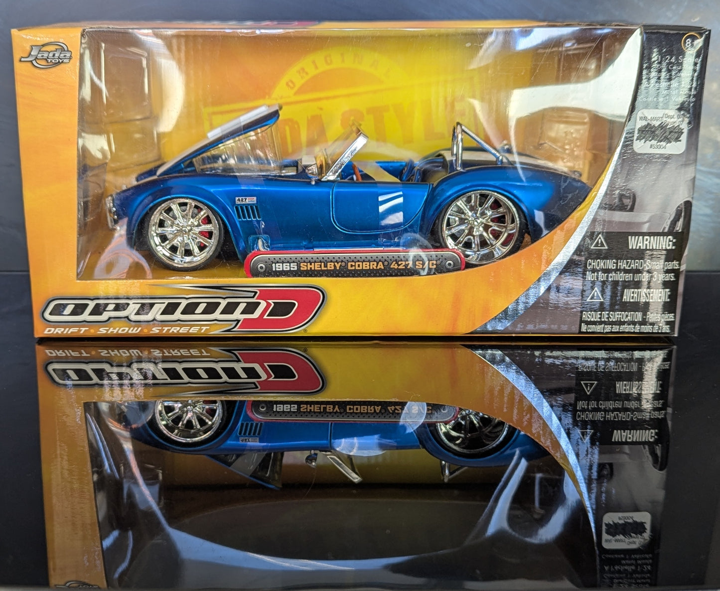 1/24 Option D 1965 Shelby Cobra 427 "DUB City" Jada Toys -Diecast Model Car