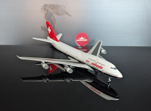 1:400 Swissair B747-300M “700th Anniversary of the Swiss Confederation” JC Wings