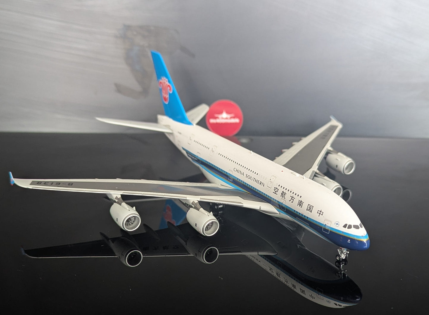 1:400 China Southern Airlines A380-800 B-6138 HX Models