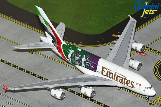 Preorder 1:400 Emirates A380-800 "Wimbledon official partner" Gemini Jets