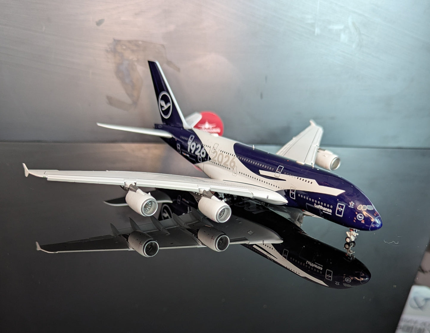 1:400 Lufthansa A380-800 "100 Year Anniversary" HX Models