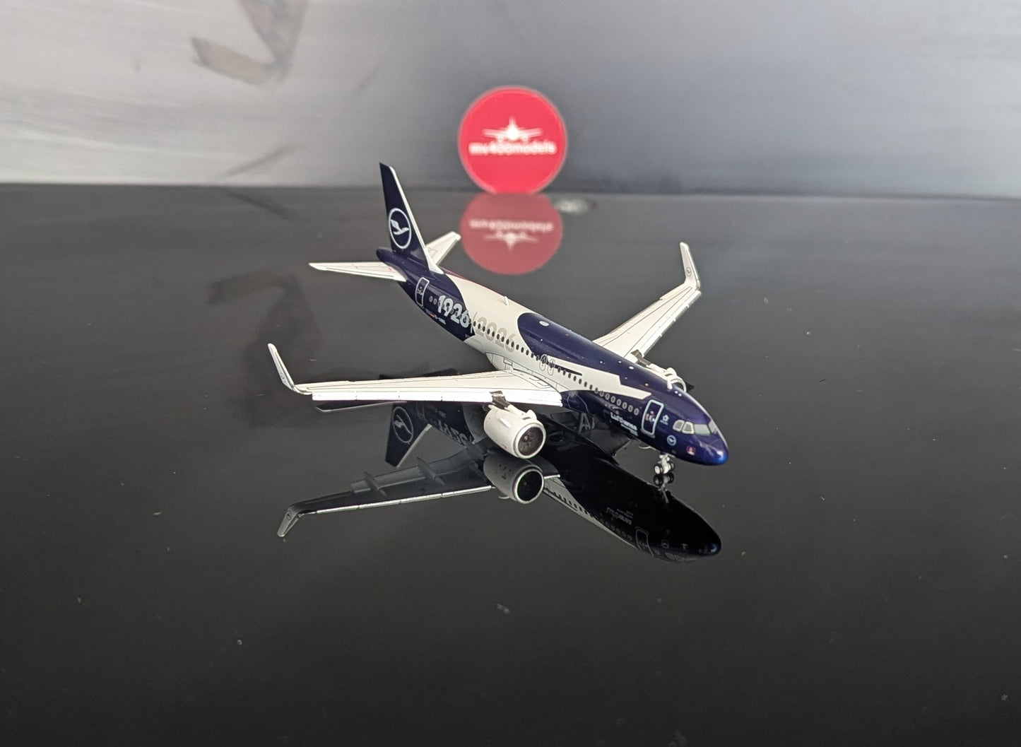 1:400 Lufthansa A320neo D-AING HX Models Flaps Down*