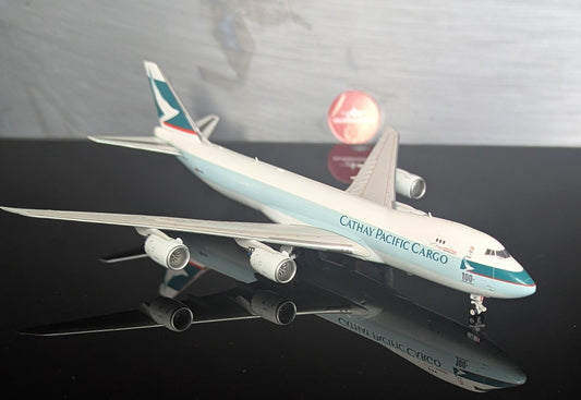 1:400 Cathay Pacific Cargo B747-8F "100th Anniversary" YY Wings