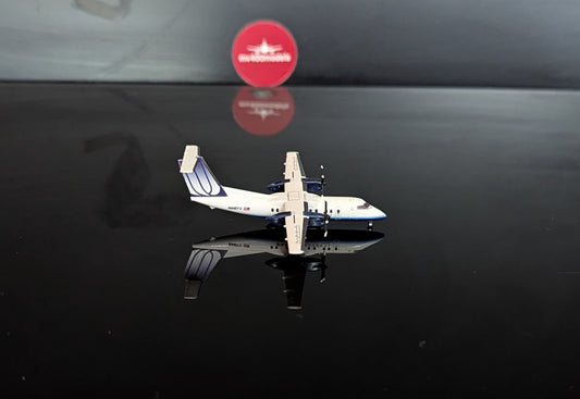 1:400 United Airlines Dash Q200 “Blue Tulip” 3D Design Deck