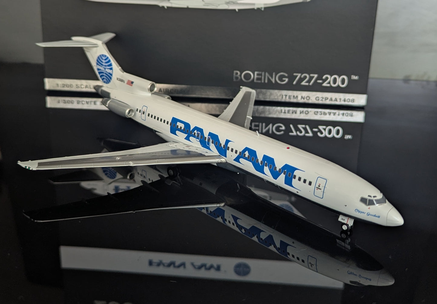 1:200 Pan Am B727-200 Gemini200