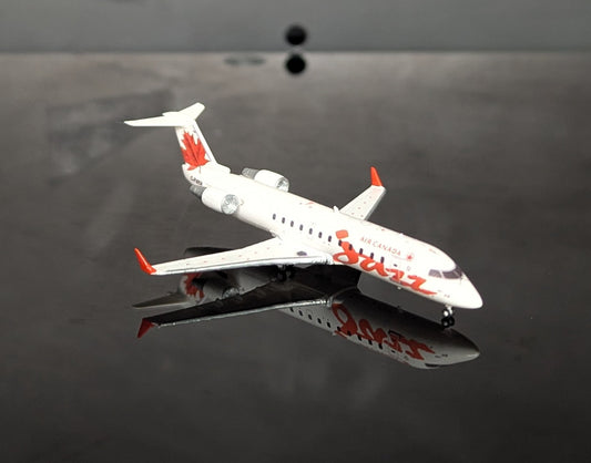 1:400 Air Canada Jazz CRJ-200 Orange 3D Design Deck