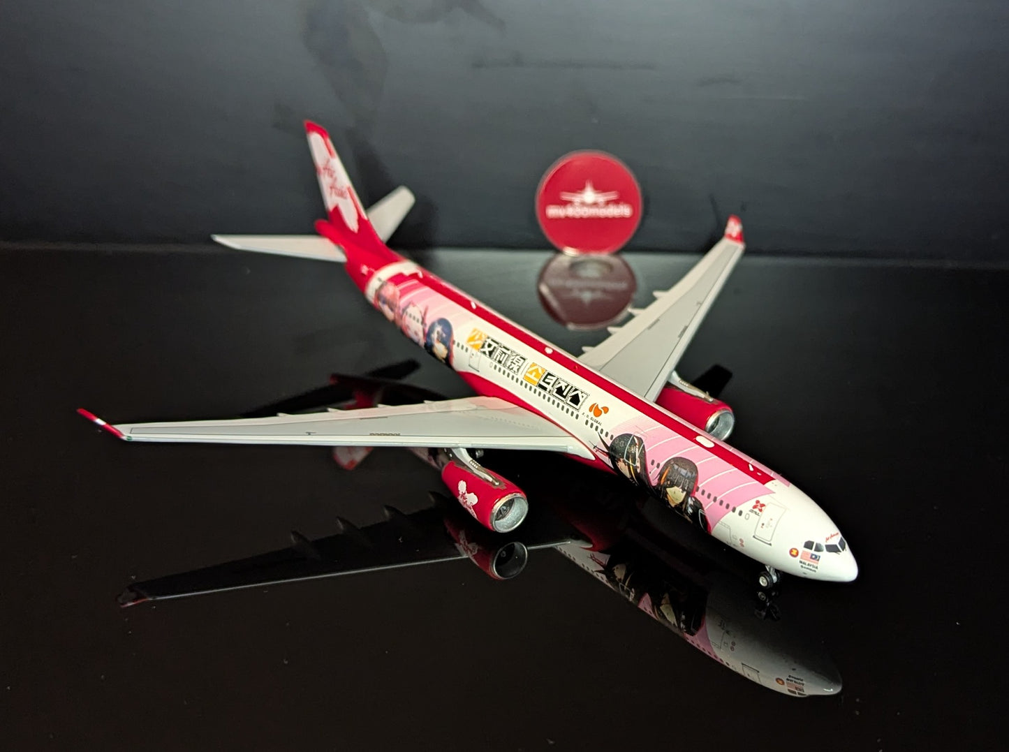 1:400 AirAsia X A330-300 Aviation 400