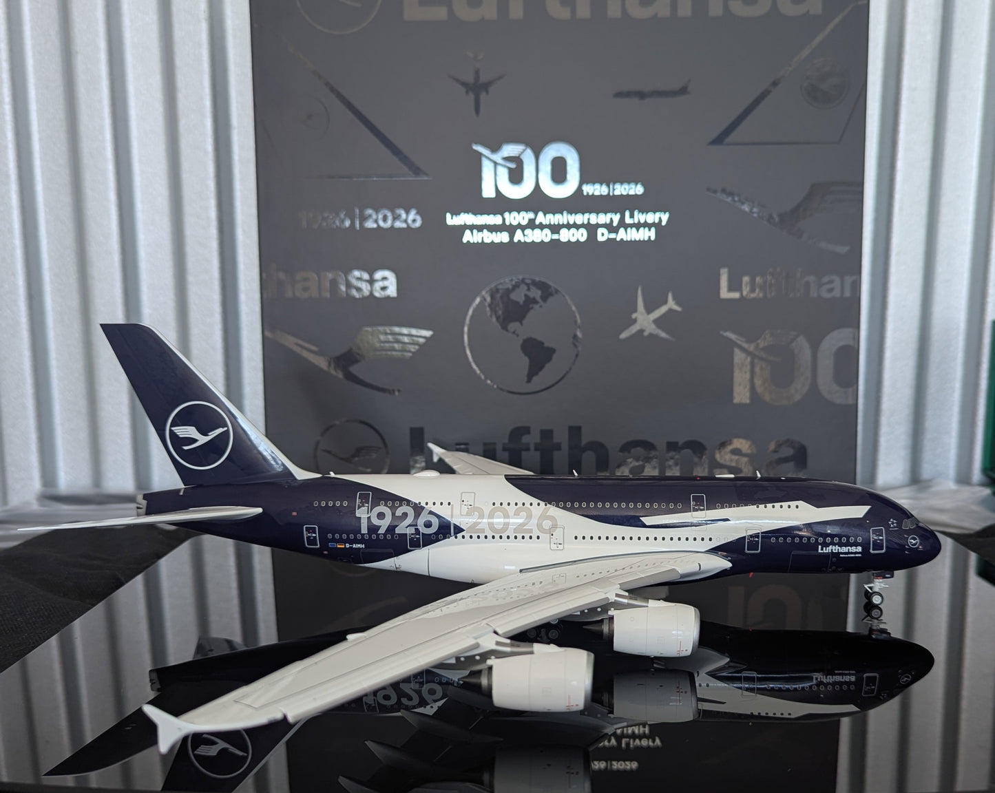 1:200 Lufthansa A380-800 “100 Year Anniversary” SQ Wings Flaps Down*