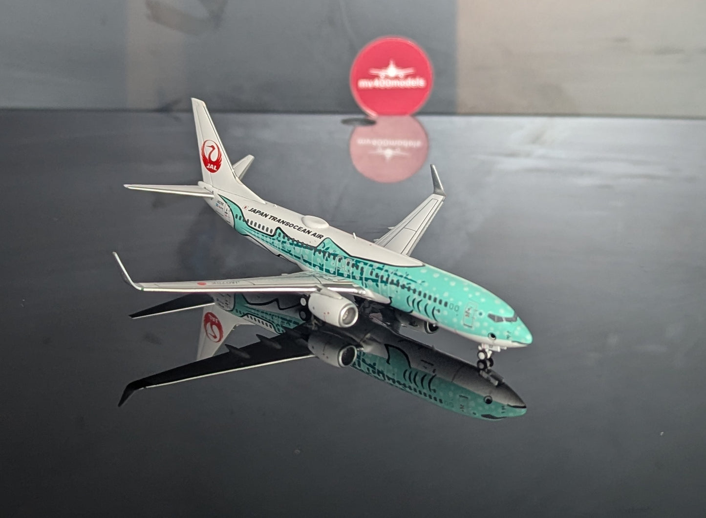 1:400 Japan Transeocean Air B737-800 JA07RK C Model