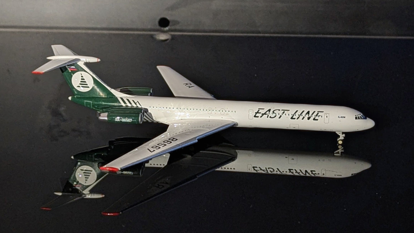 1:400 East Line Airlines IL-62M Phoenix Models