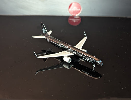 1:400 Air New Zealand A321neo "All Black Star Alliance" Phoenix Models