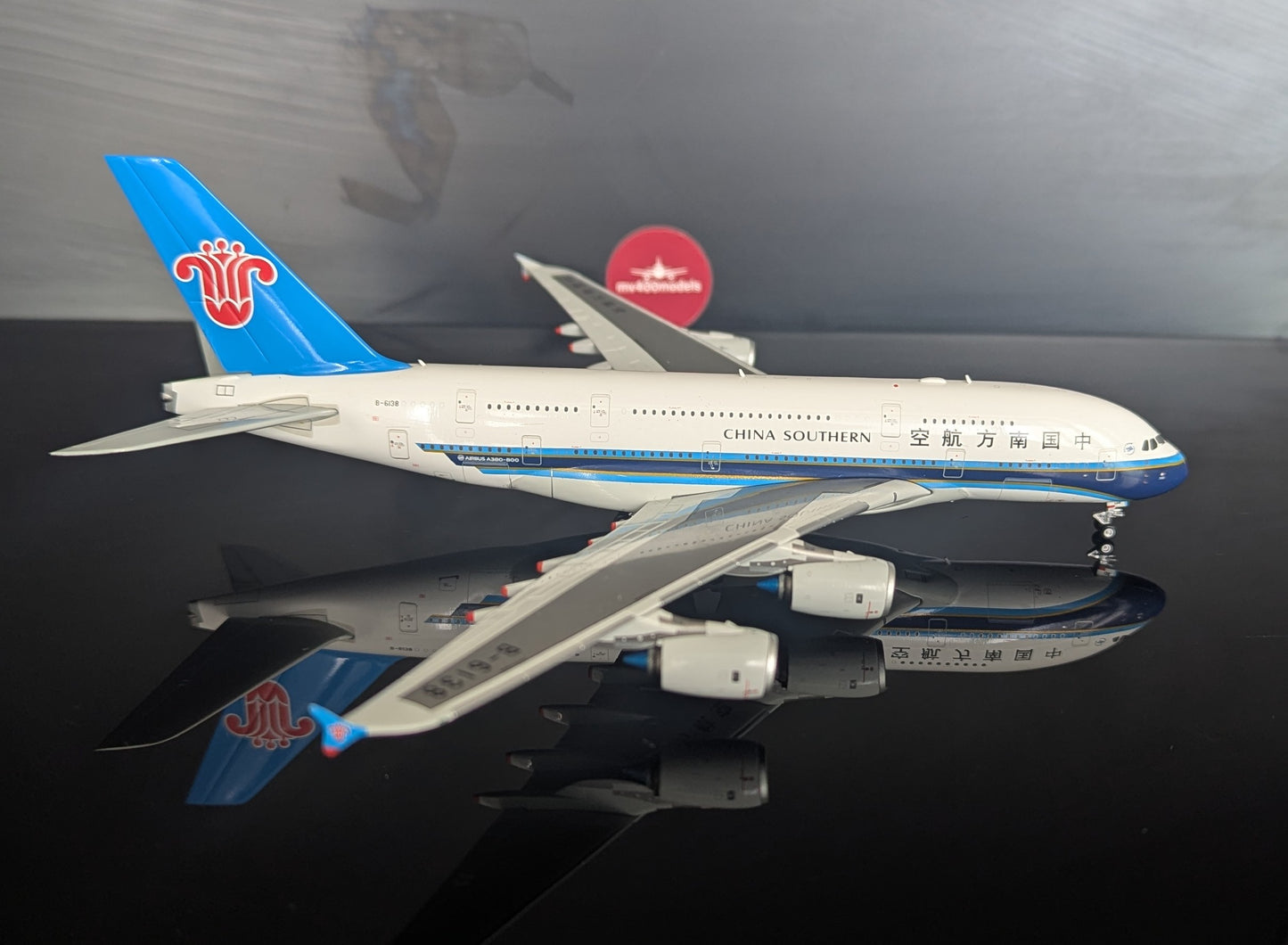 1:400 China Southern Airlines A380-800 B-6138 HX Models