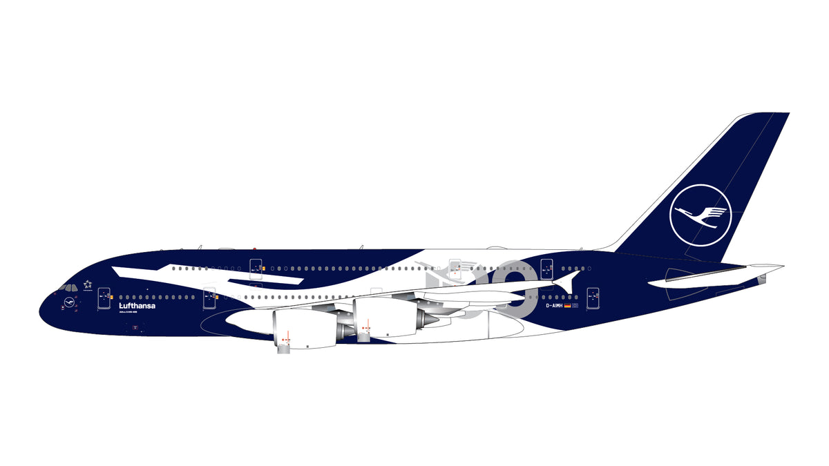 Pre-order 1:200 Lufthansa A380-800 "100 Year" Gemini200