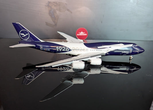 1:400 Lufthansa B747-8 "100 Year Anniversary" HX Models Flaps Down*