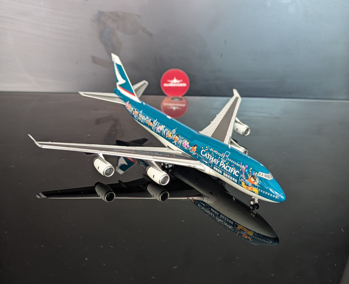 1:400 Cathay Pacific B747-400 “Spirit of Hong Kong” JC Wings
