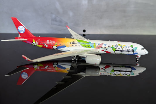 1:400 Sichuan Airlines A350-941 detachable gear Aviation 400