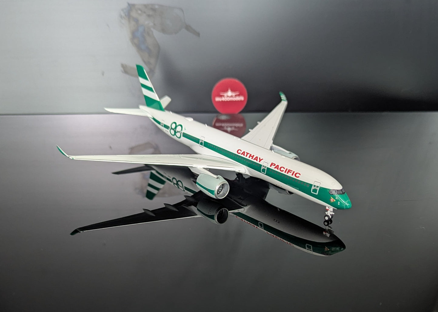 1:400 Cathay Pacific A350-900 “80th Anniversary” Phoenix Models